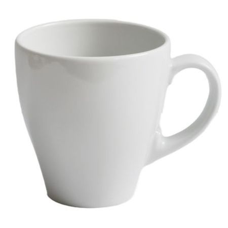 Set X 6 Jarrito Desayuno 350ml Porcelana Linea Monza Verbano Blanco Monza