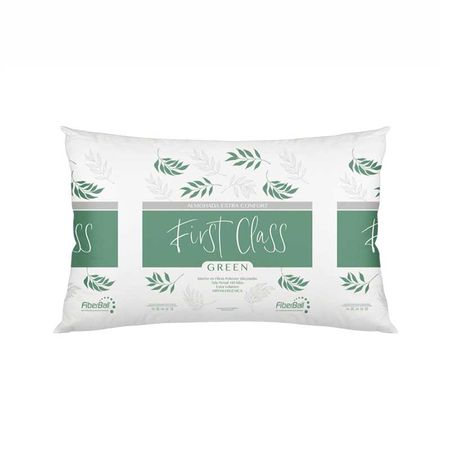 Almohada Vellón Fiberball First Class Plus 70x40 Cm con Funda