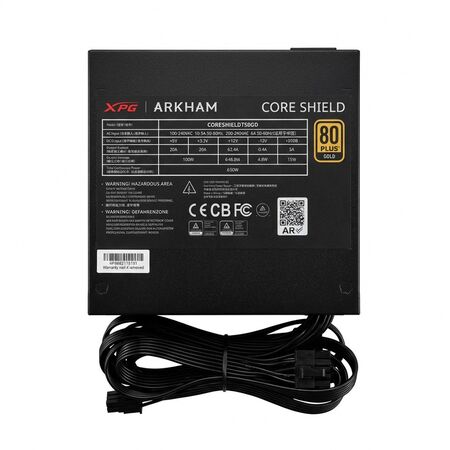 Fuente Arkham By XPG Coreshield 80 Plus Oem Gold 