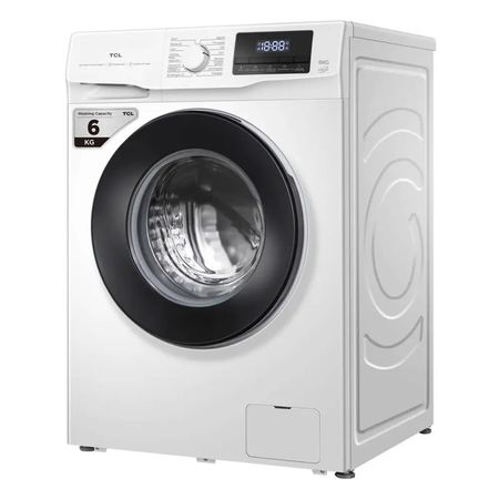 Lavarropas Automático TCL 6KG 1200RPM Inverter Blanco P606FLW