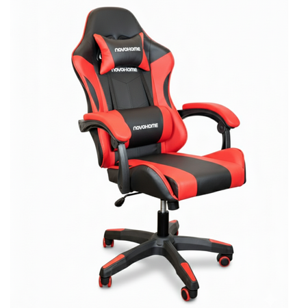 Silla Gamer Ergonómica Giratoria y Reclinable 120kg Novohome