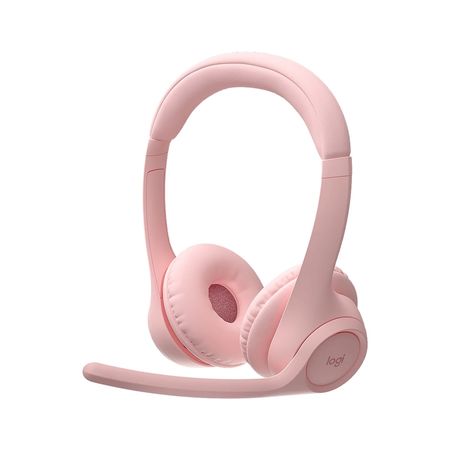 Auricular Logitech Zone 300 Rose Wireless 981-001411