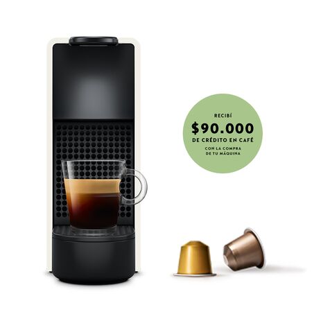 Cafetera Nespresso Essenza Mini C30 0.6 Litros Blanca