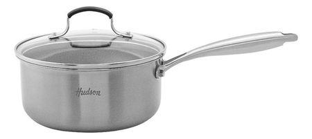 Cacerola C/mango Acero Inox 20cm Antiadherente Hudson 