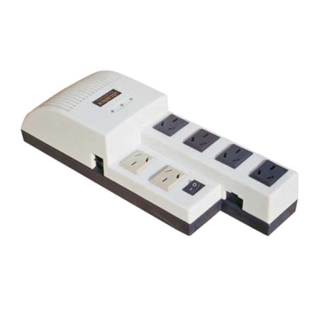 ESTABILIZADOR DE TENSION 1000 WATT 6 SALIDAS R 1000@ ATOMLUX