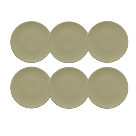 Unni Oliva - Set X 6 Platos Postre 19 Cm Oxford