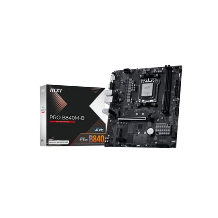 Mother MSI PRO B840M-B DDR5 AM5 (Serie 7000|8000|9000)