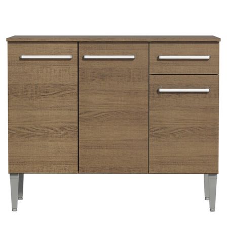 Mueble De Cocina Bajomesada Madesa Emilly Con Mesada