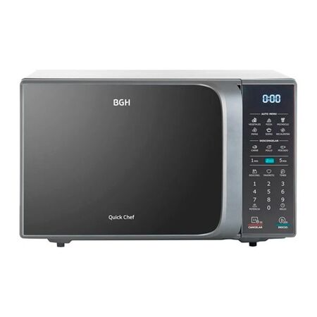 Microondas Bgh B120DS20I 20 Litros 700W Digital Silver