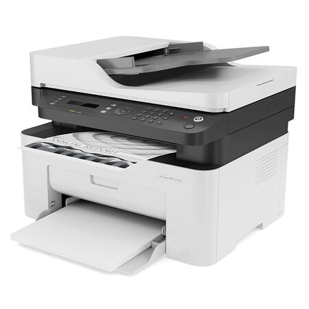Impresora Multifuncion Monocromatica Hp Laserjet 137fnw Con Wifi 220v