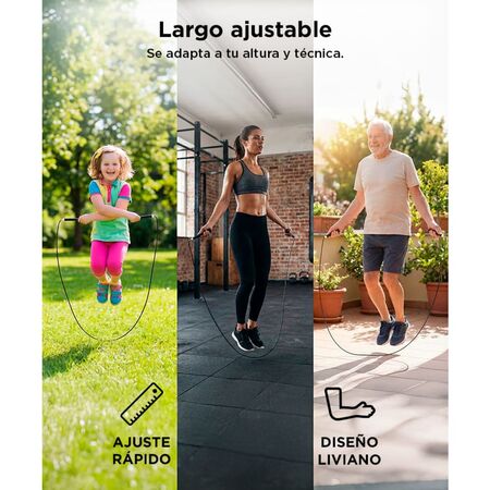 Soga De Saltar Gadnic Speed Rope Metalica