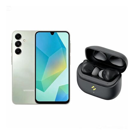 Combo Celular Samsung Galaxy A16 128/4 gb Verde + Auriculares Havit TW982