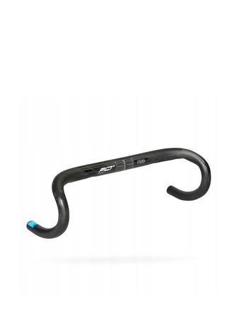 Manubrio Pro Ruta PLT Carbono 440mm Unisex Ciclismo Negro