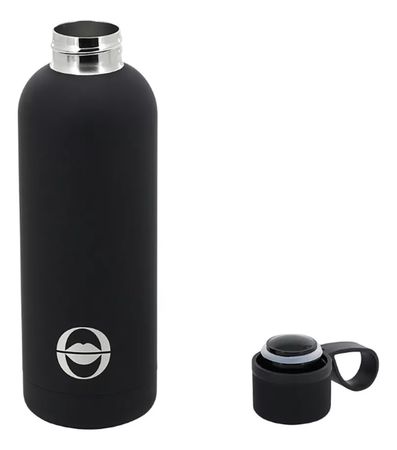 Botella De Acero Inoxidable Para Agua Oreiro Love 500 ml 18391 Negro
