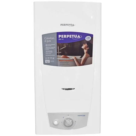 Calefon Perpetua Gas Envasado 14 Lts 1L017 Dr-14