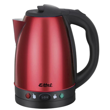 Pava Acero Inoxidable con Corte Mate y Café 1,7lts Eiffel