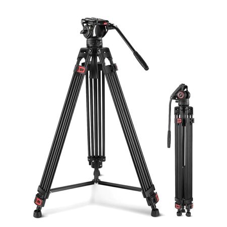 Neewer TP74. Trípode de video profesional. Estabilidad y fluidez