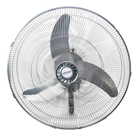 Ventilador Industrial De Pared 20  Embassy 100w Pala Metal 50.8 Cm 50 Hz Negro Plateado Metal 3