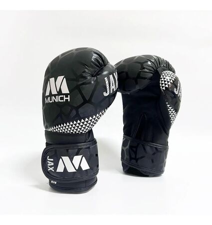 Guantes Boxeo Munich Rio Profesional Kick Boxing Muay ThaiGuantes Boxeo Munich Rio Profesional Kick Boxing Muay Thai Negro - Gris 8