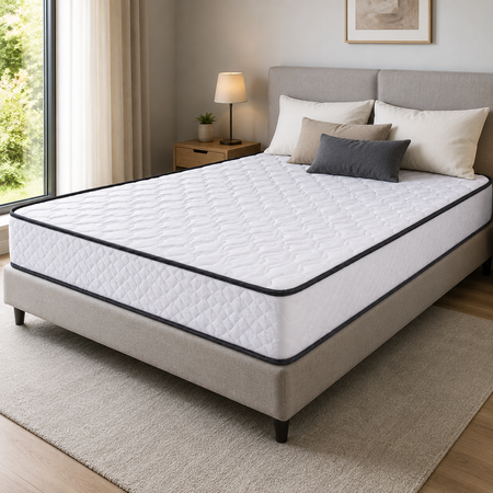 Colchon Arezzo espuma 140x22x190 tela jackard