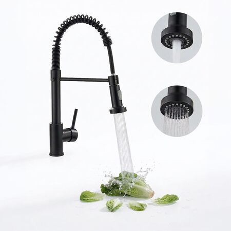 Griferia Extensible Para Cocina Gadnic Canilla Monocomando Flexible