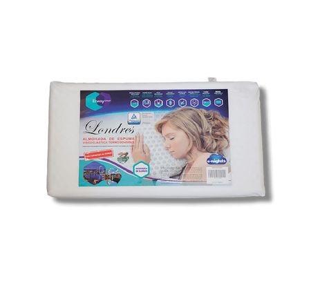 Almohada Viscoelastica Londres 72x42x14 5010 Erway