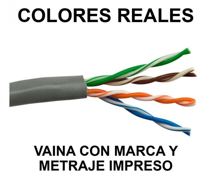 CABLE UTP SFX CAT5e 305M INTERIOR - Vista 3