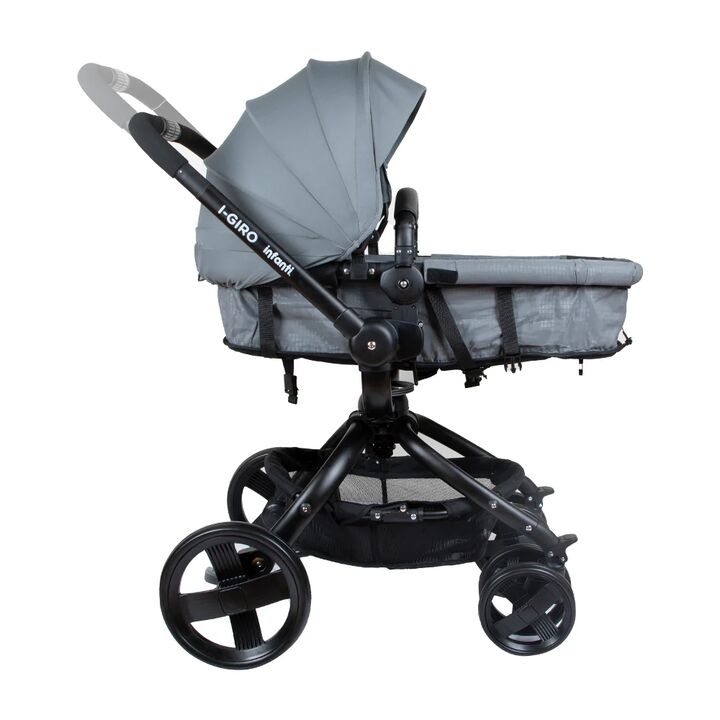 Cochecito con asiento gira 360 I-Giro Infanti gris - Vista 5