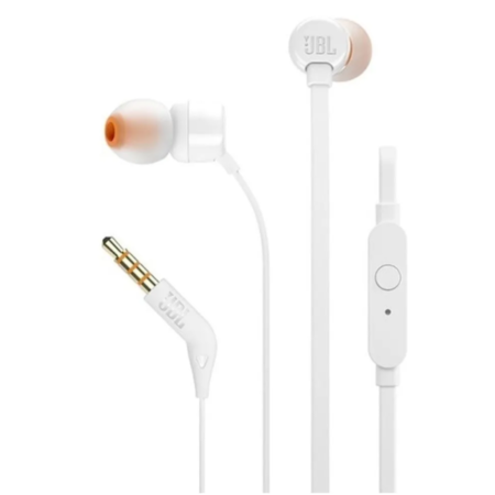 Auriculares JBL T110 WHITE