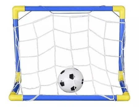 Arco De Futbol Para Armar Con Pelota Mas Red E Inflador ( 7660)