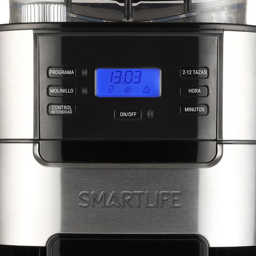 Cafetera De Filtro Smartlife Sl-cmdg1025 Digital C/molinillo - Vista 2