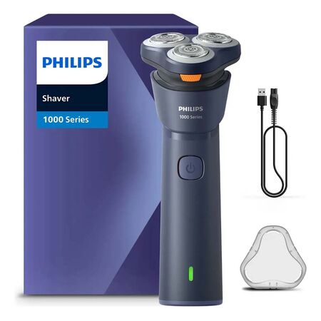 AFEITADORA INALAMBRICA ELECTRICA PHILIPS SERIE 1000 EN HUMEDO Y SECO