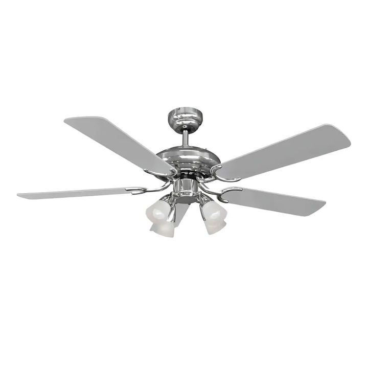 Ventilador De Techo Liliana Con Luz Aspas reversibles Vthm415 1.2m 80w - Vista 2