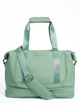 Bolso Soft Pu Leather Admit One Gina Fondo Expandible (ADM90807)