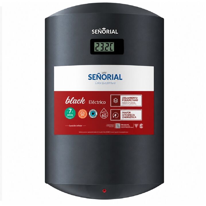 Termotanque Electrico Digital Señorial 60L Carga Inferior TSBE-60 - Vista 1