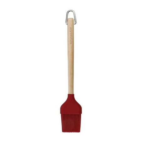Pincel Pasteleria Silicona KitchenAid Rojo