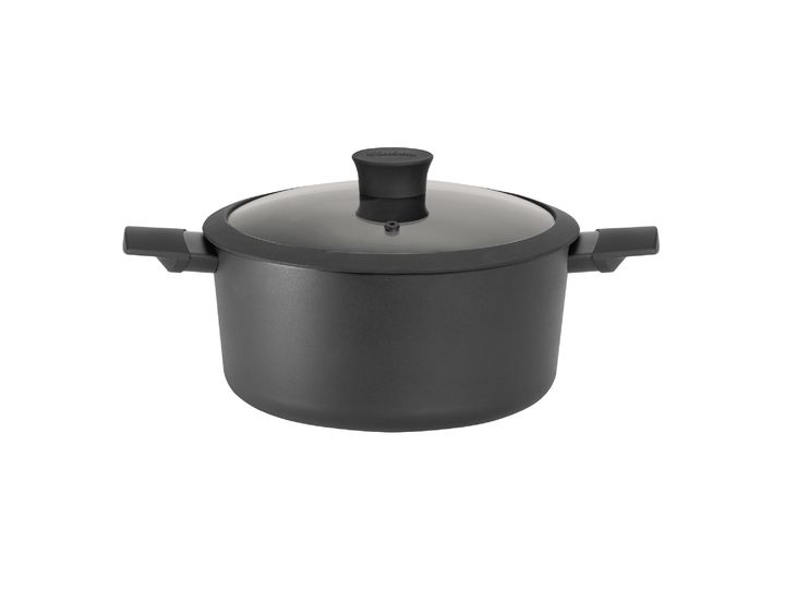 Cacerola De Aluminio Negro Con Antiadherente 28 Cm línea Daily - Vista 1