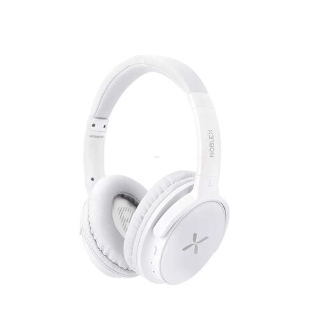 Auriculares Inalambricos Vincha Noblex Bluetooth 5.0 Blanco HP350BTW
