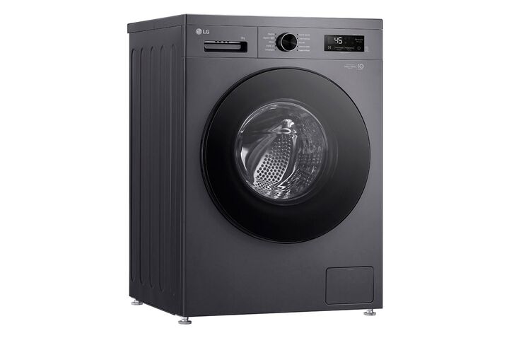 Lavarropas Automático LG Wm80mvfs6 8kg 1200rpm Inverter Gris Oscuro - Vista 5