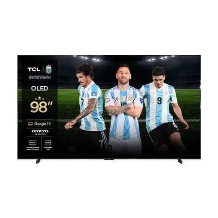 Smart Tv 4K TCL 98" 98P8K-F Google Tv QLED