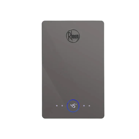 Calefón Rheem 14 Lts Tiro Forzado Novotouch Vidrio Templado