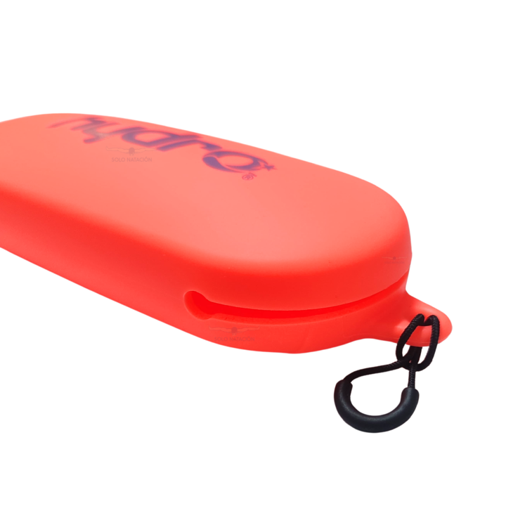 Estuche Para Antiparras Hydro Natación Google Case Naranja Neon - Vista 5