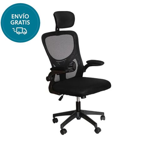 Silla de Escritorio Ergonómica Negra DarkLight 
