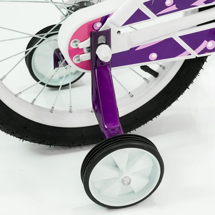 Bicicleta GTS R16 de paseo Blanca - Vista 5