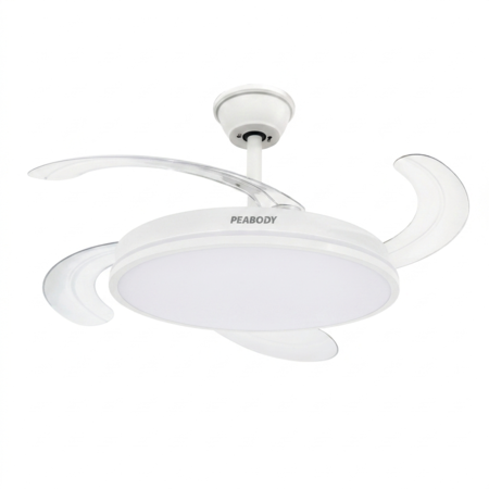 Ventilador Techo Retráctil Peabody Pe-vtrdc411b 42 Pulgadas
