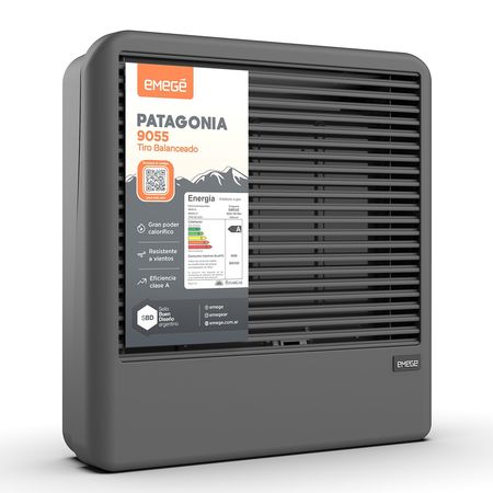 Calefactor Emege Patagonia 5500 Tiro Balanceado Multigas