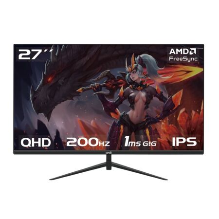 Monitor Gamer Raptor Hawk Eye 27 Frameless IPS QHD 200Hz 1Ms HDMI