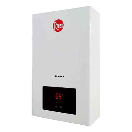 Calefon Rheem Gas Natural R7-14l-gn-xi-d 14lts Sin Piloto Blanco Gn