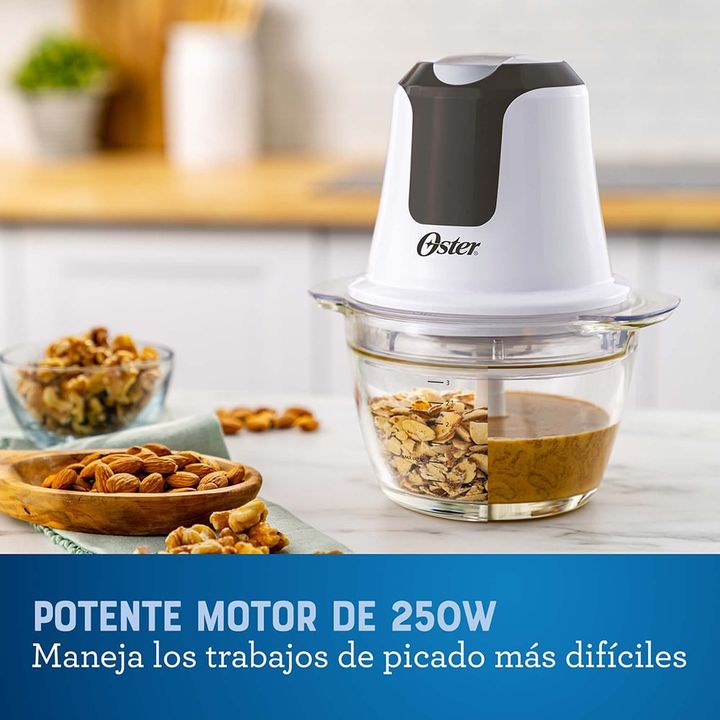 Mini picadora Oster 3 tazas con tazón de vidrio FPSTFP3340 - Vista 8