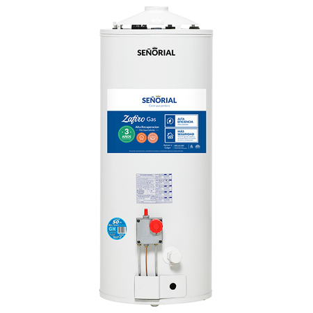 Termotanque Multigas 50lts Alta Recuperacion De pieColgar Senorial